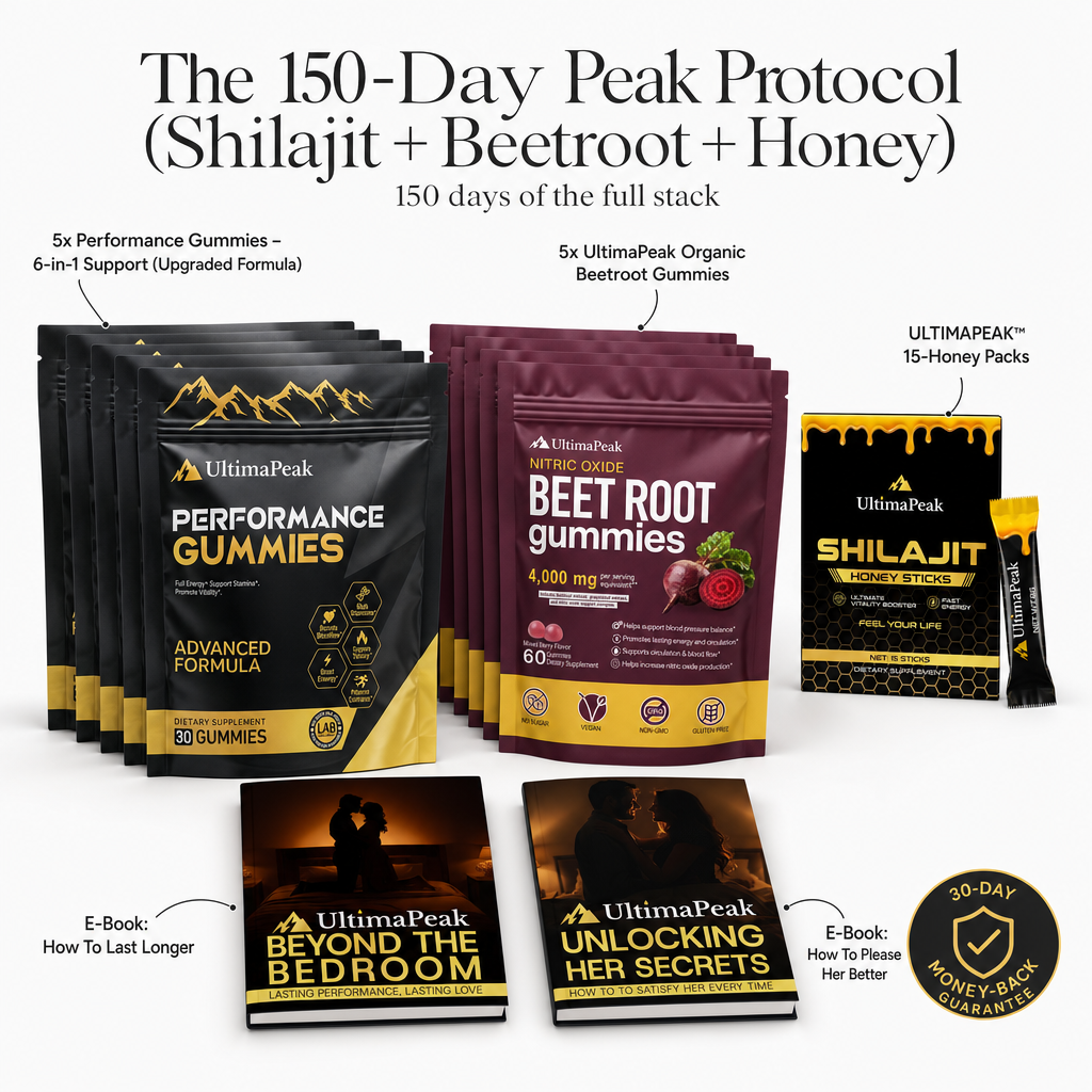 The 150-Day Peak Protocol (Shilajit + Beetroot + Honey)