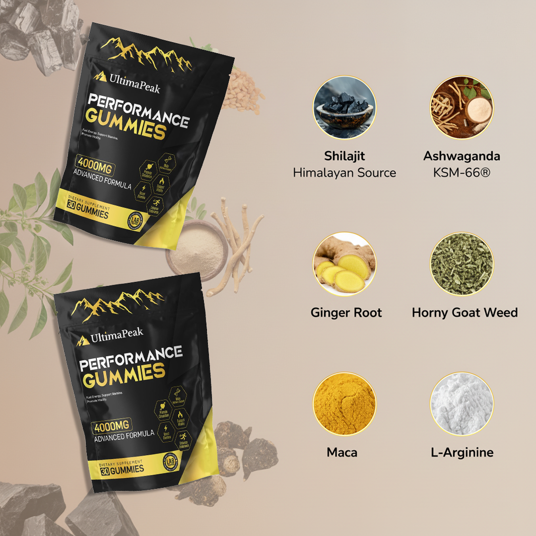 ULTIMAPEAK™ Performance Gummies – Now 6-in-1 Support (SALE)