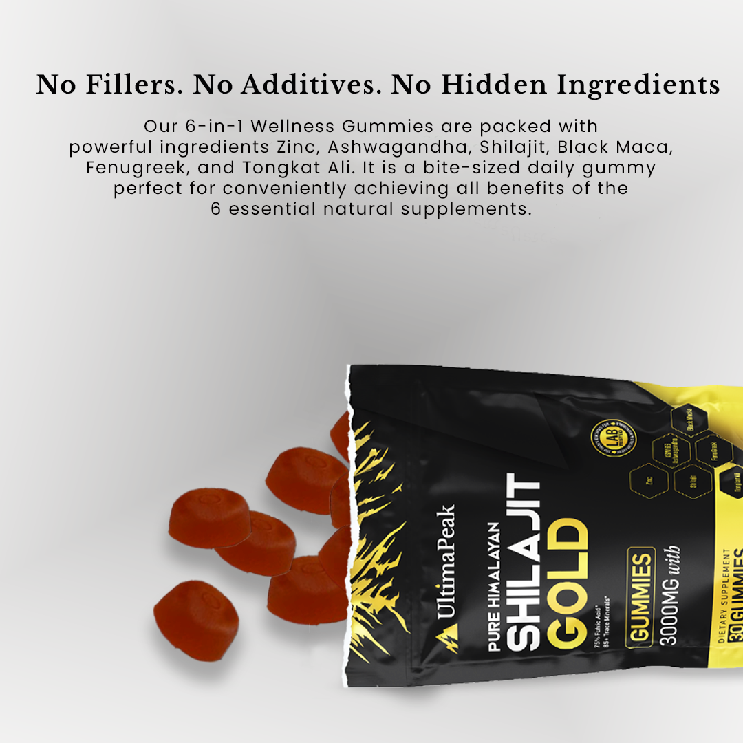 ULTIMAPEAK™ Pure Shilajit Gummies (bundle)