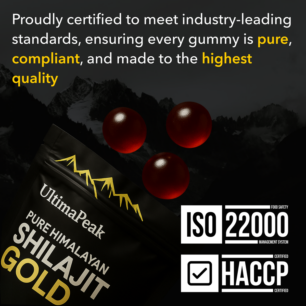 ULTIMAPEAK™ Pure Shilajit Gummies – Now 6-in-1 Support | Special