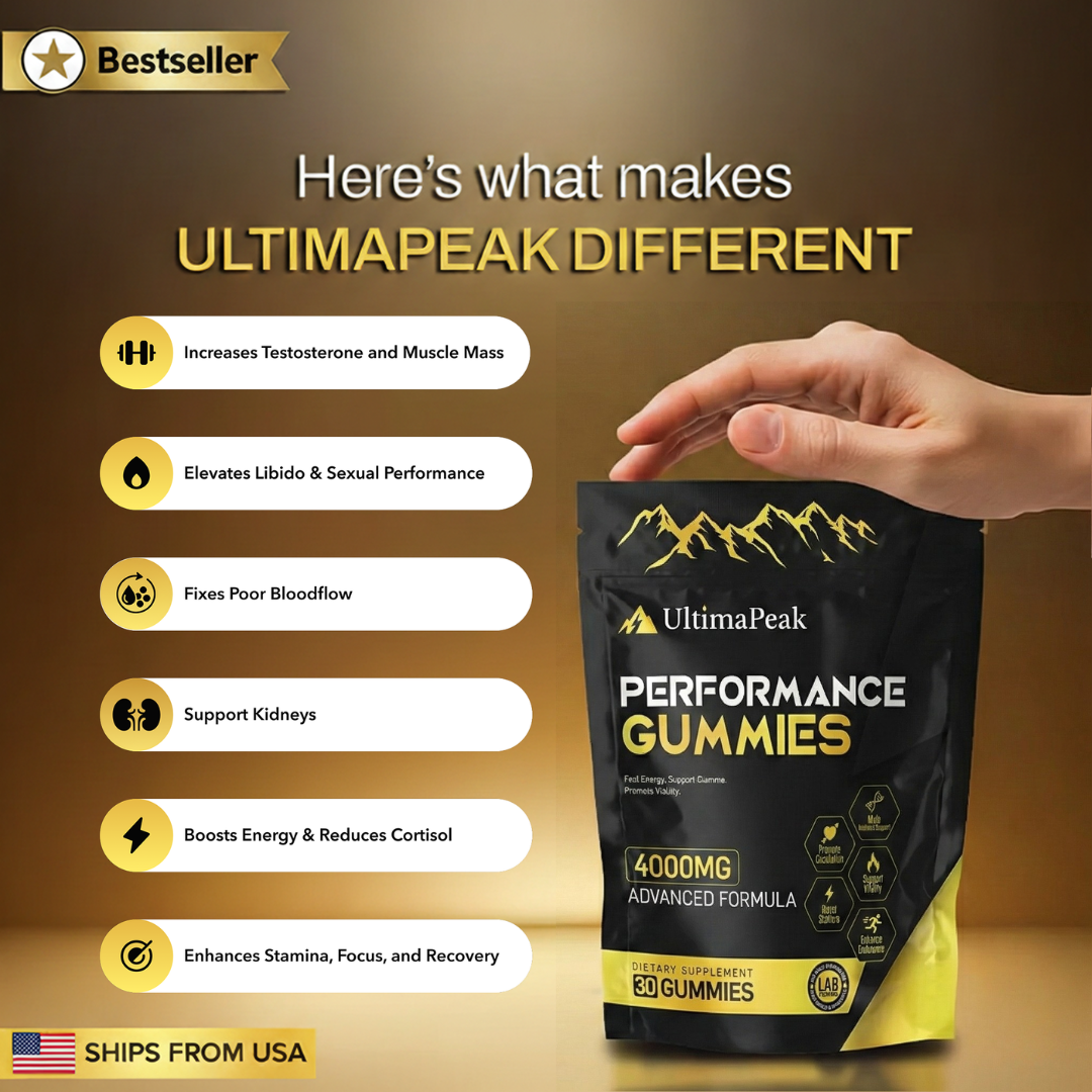 ULTIMAPEAK™ Performance Gummies – Now 6-in-1 Support (SALE)