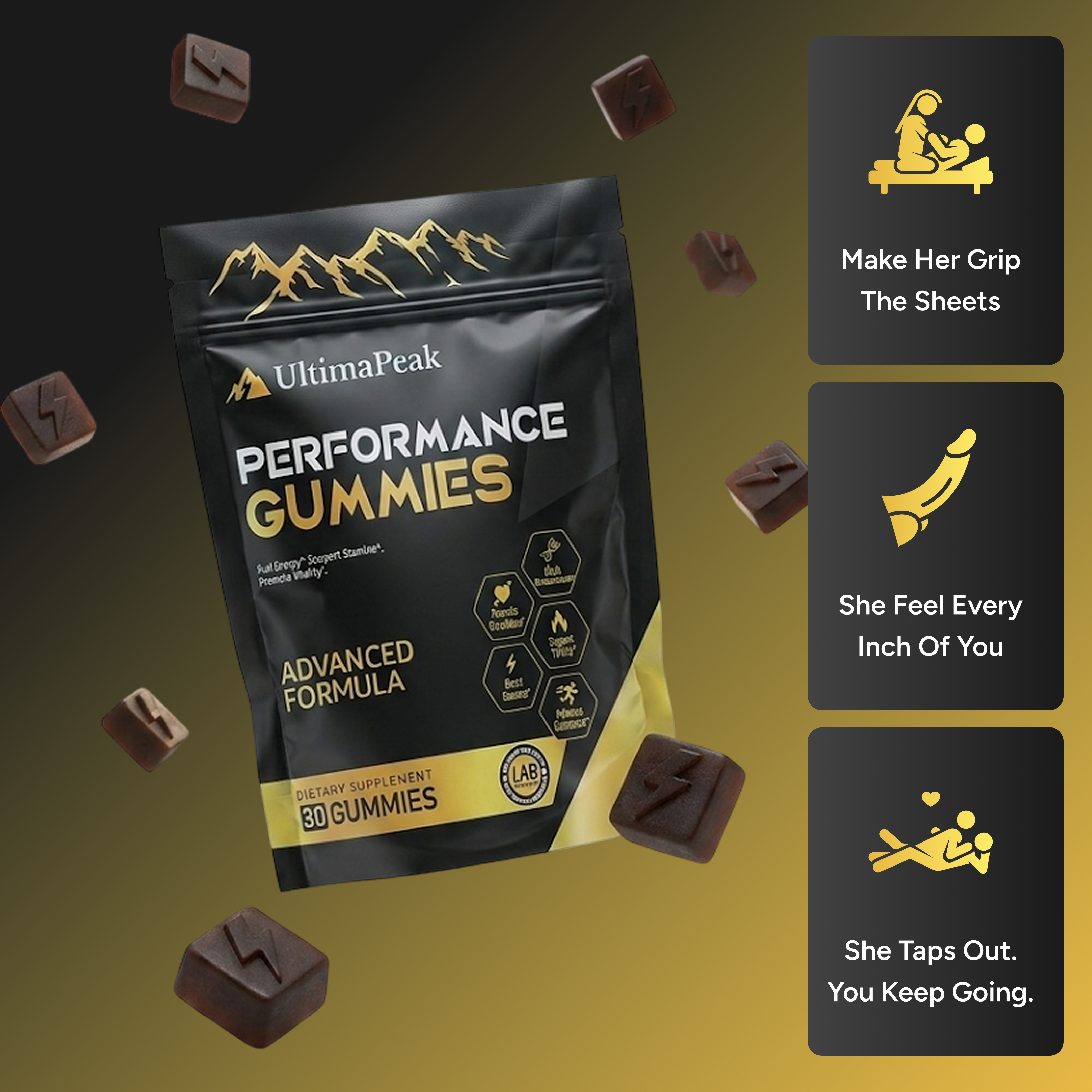 Performance Gummies – 6-in-1 Support (Upgraded Formula)