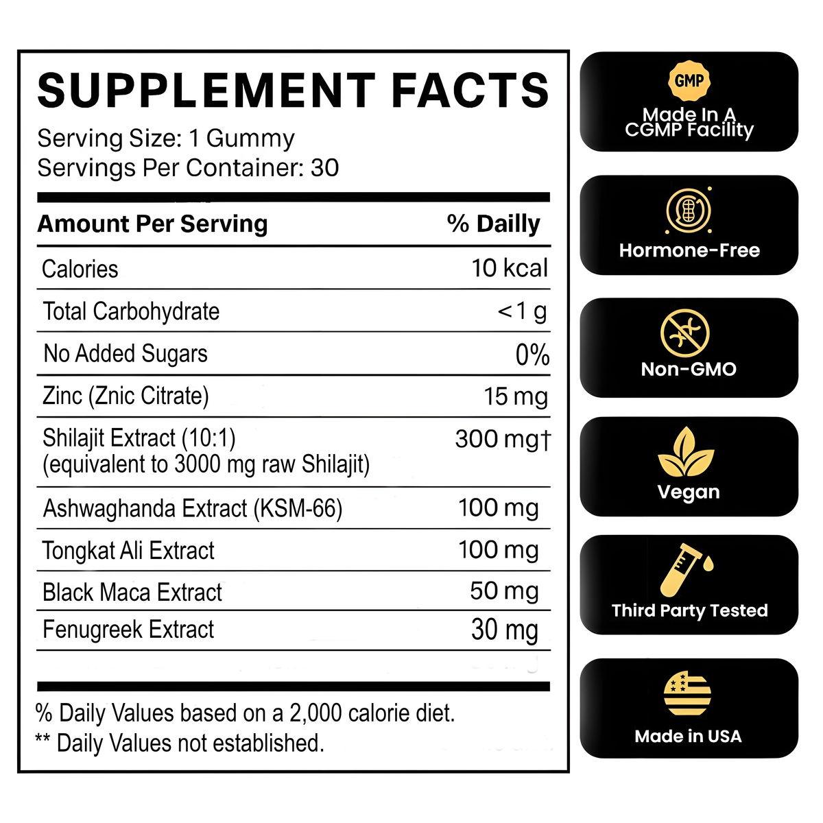 Pure Shilajit Gummies